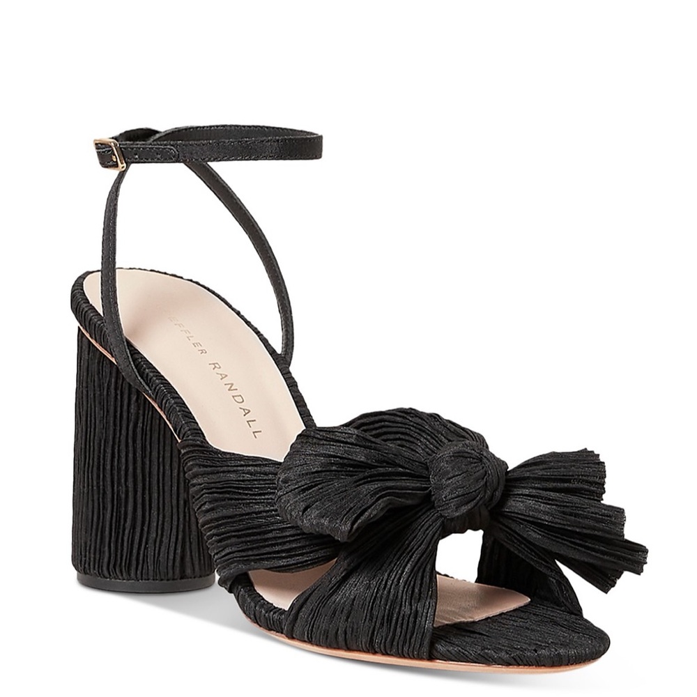 Loeffler Randall Camellia Bow High Heel Sandals